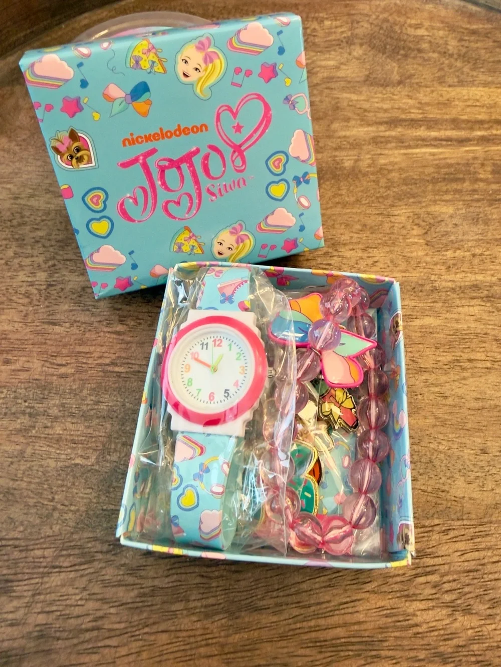 JoJo Siwa Charm Bracelet and Watch Set